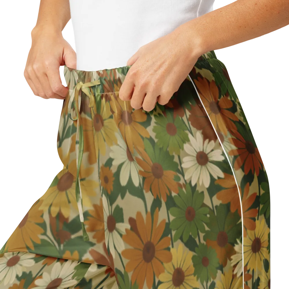 Harvest Bloom on Women's Pajama Pants — Product details