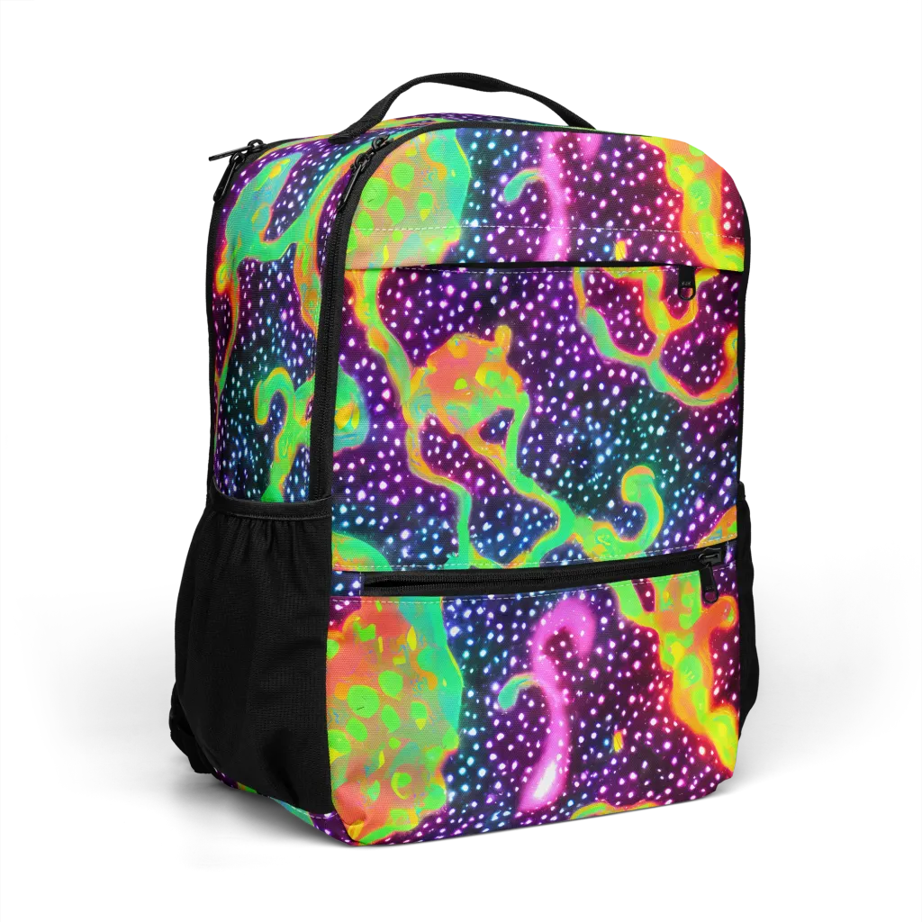 Luminous Lava on Utility Backpack — Right Front