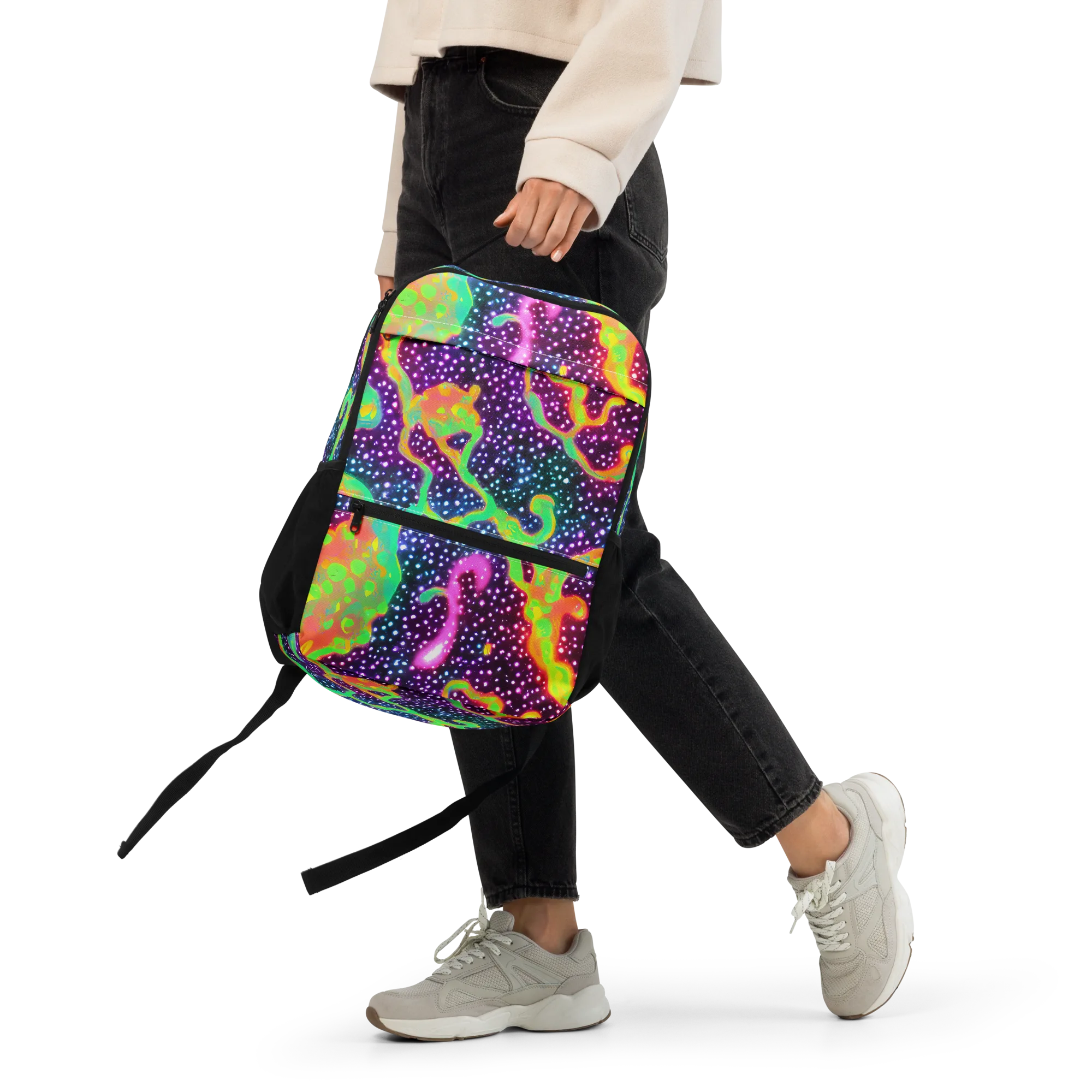 Luminous Lava on Utility Backpack — Front