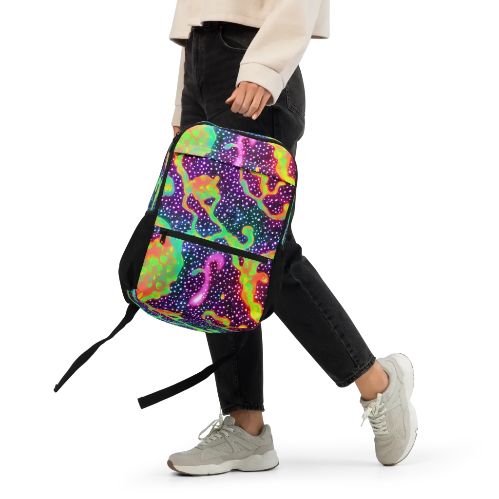 Luminous Lava on Utility Backpack — Front