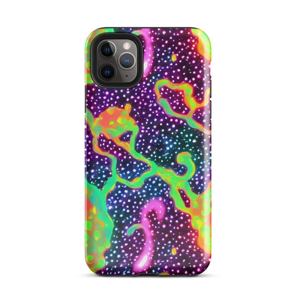 Luminous Lava on Tough Case for iPhone® — Front