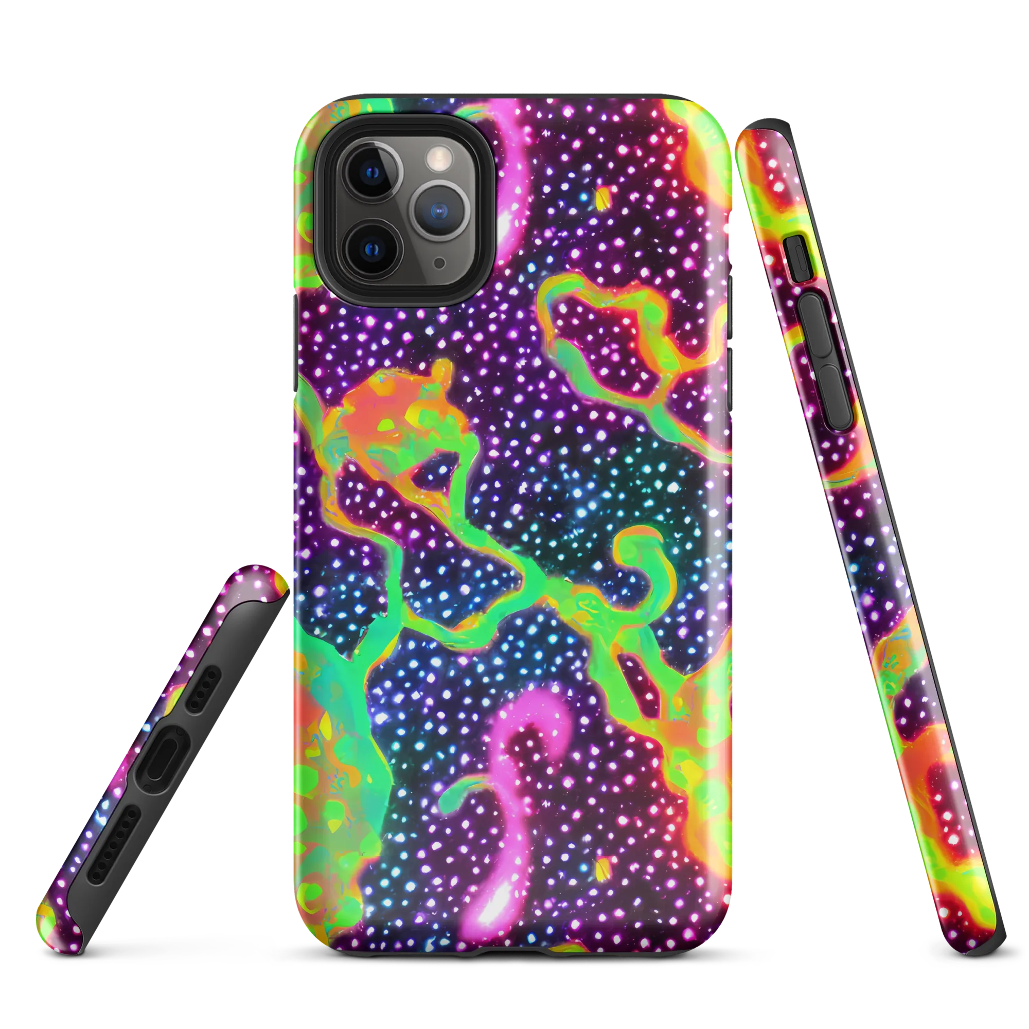 Luminous Lava on Tough Case for iPhone® — Front