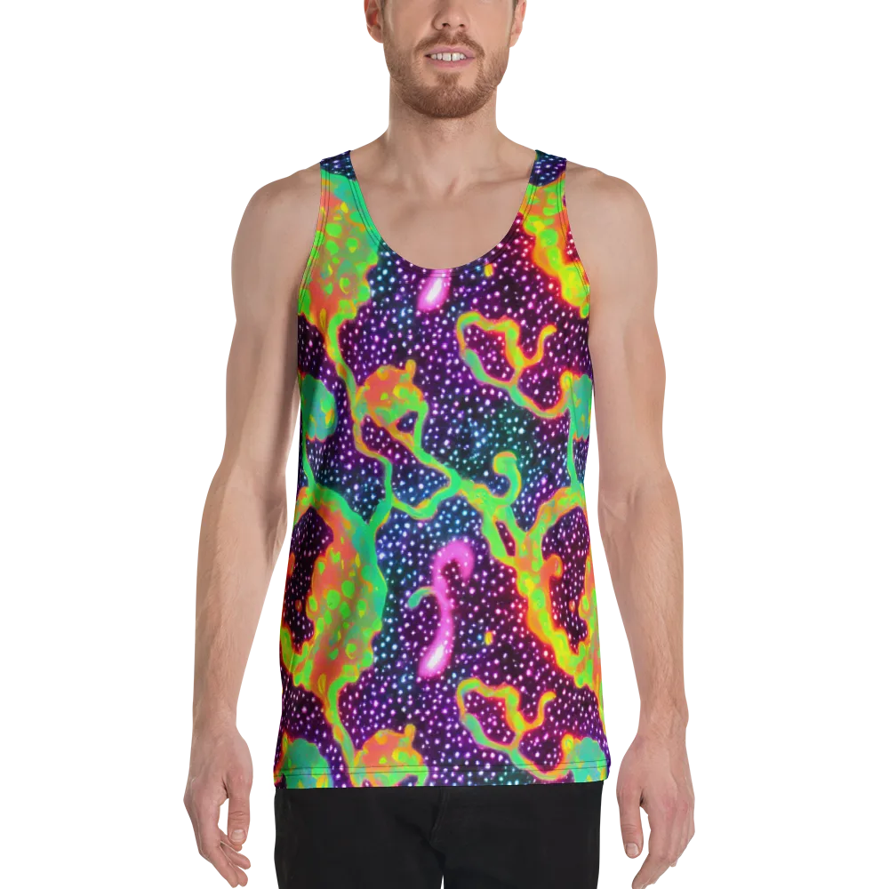 Luminous Lava on Men's Tank Top — Front