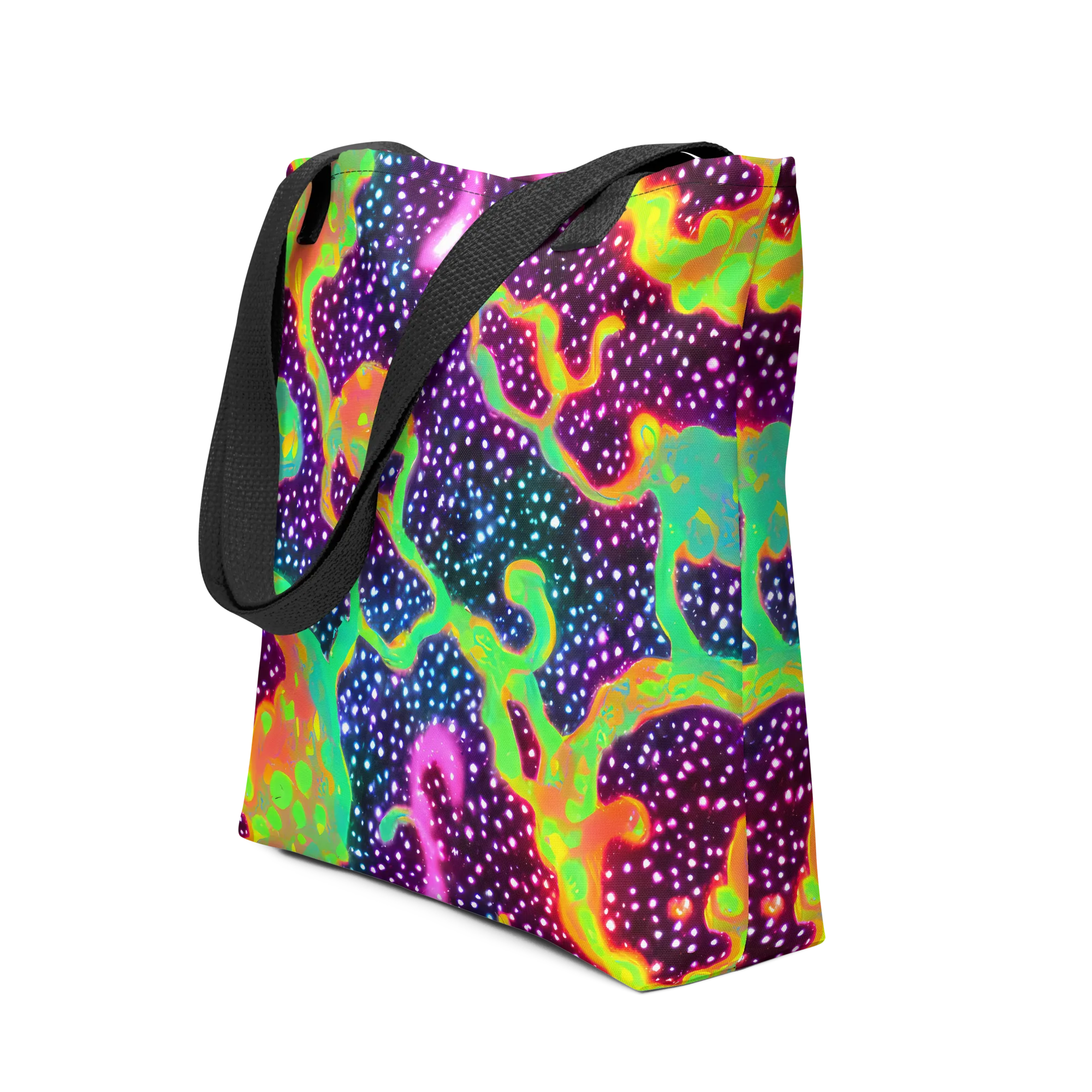 Luminous Lava on Tote Bag — Front