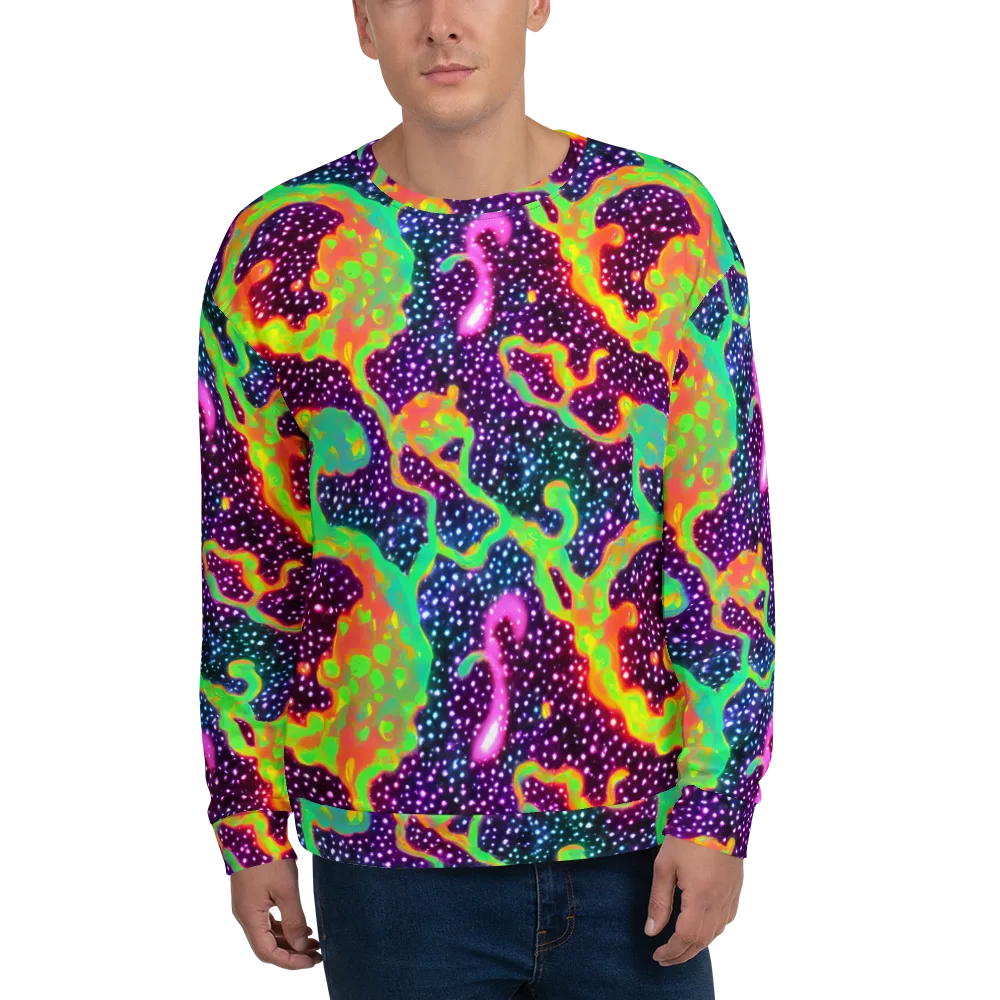 Luminous Lava on Sweatshirt — Front