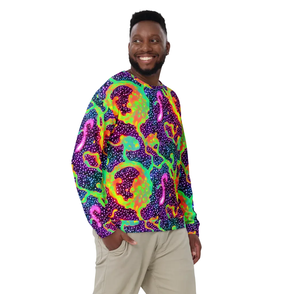 Luminous Lava on Sweatshirt — Front