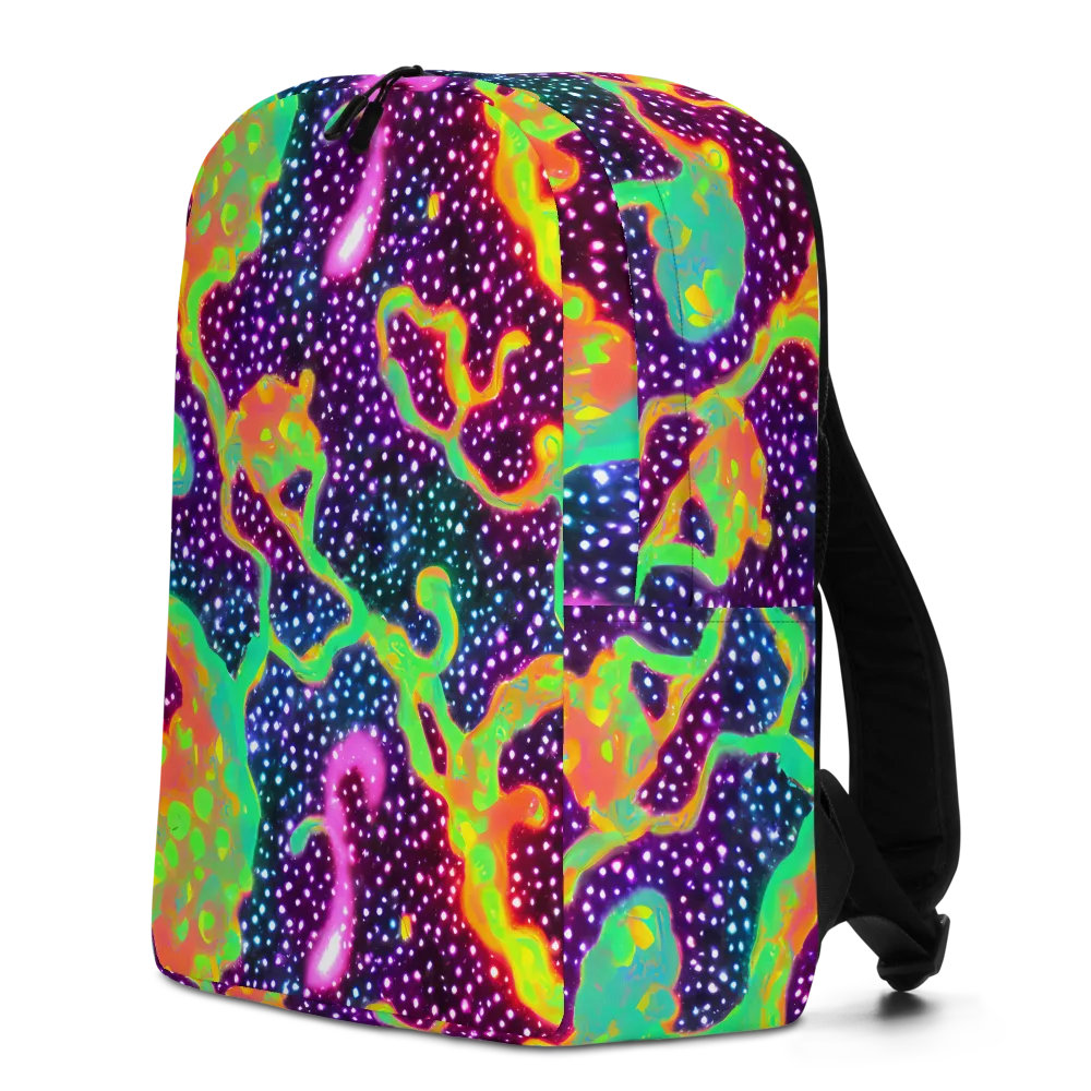Luminous Lava on Minimalist Backpack — Left
