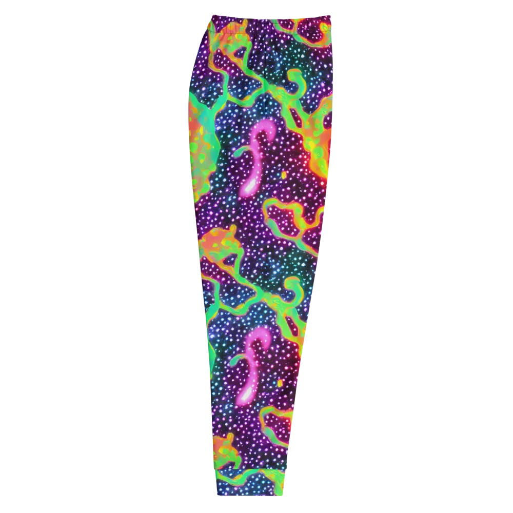 Luminous Lava on Men's Joggers — Right