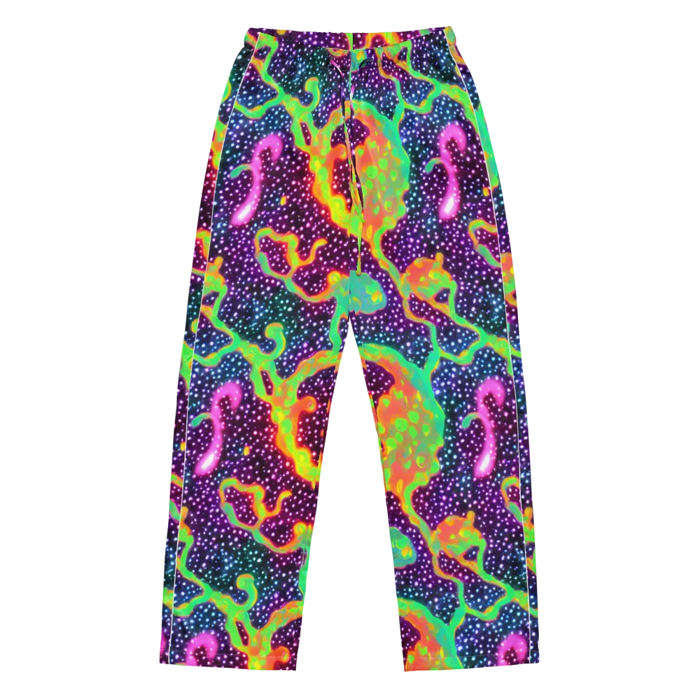 Luminous Lava on Women's Pajama Pants — Front