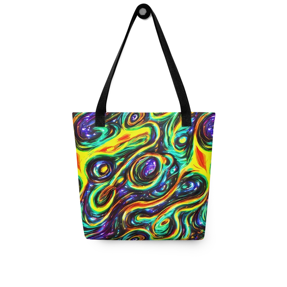 Warped Aurora on Tote Bag — Front