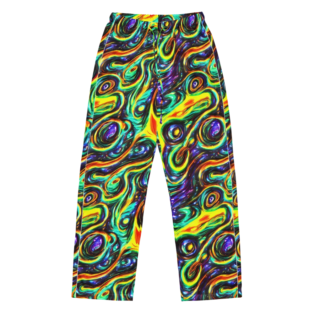 Warped Aurora on Women's Pajama Pants — Front