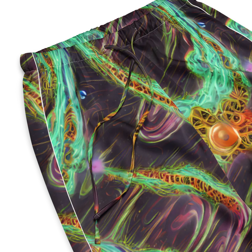 Turquoise Vortex on Women's Pajama Pants — Product details