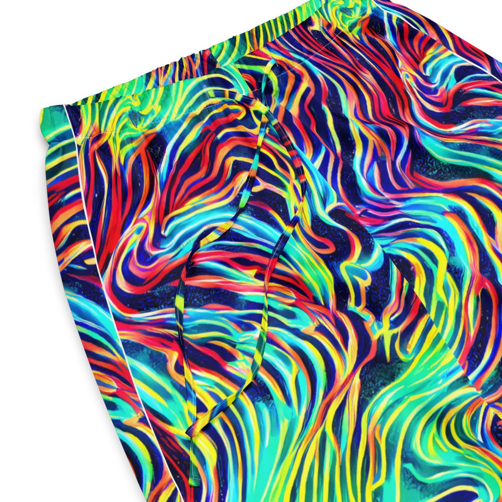 Cobalt Ribbon Reef on Women's Pajama Pants — Product details