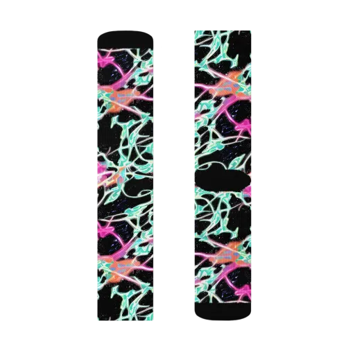 Pixel Lagoon on a Socks