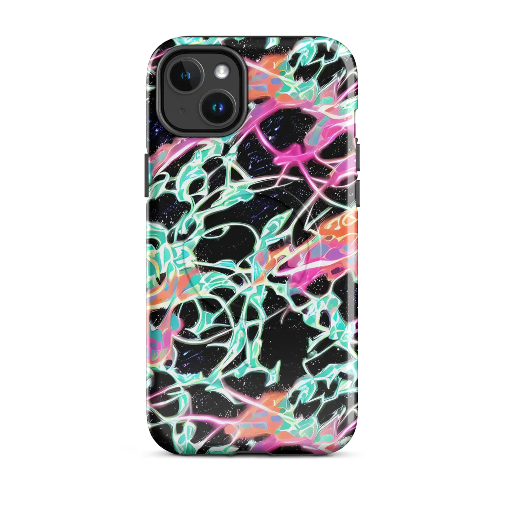 Pixel Lagoon on MagSafe Tough Case for iPhone® — Front