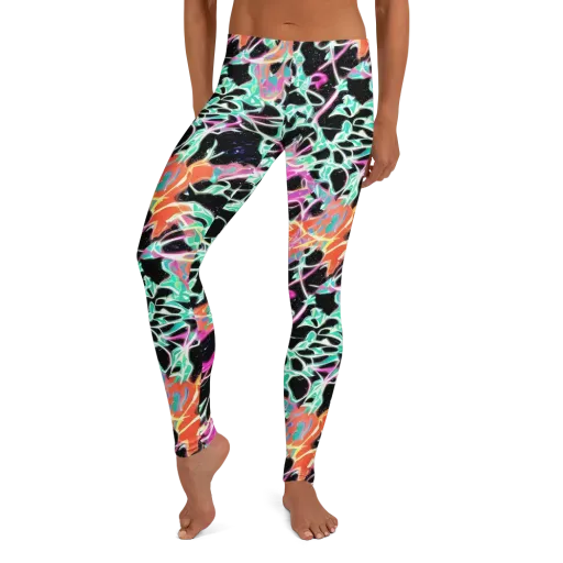 Pixel Lagoon on a Leggings