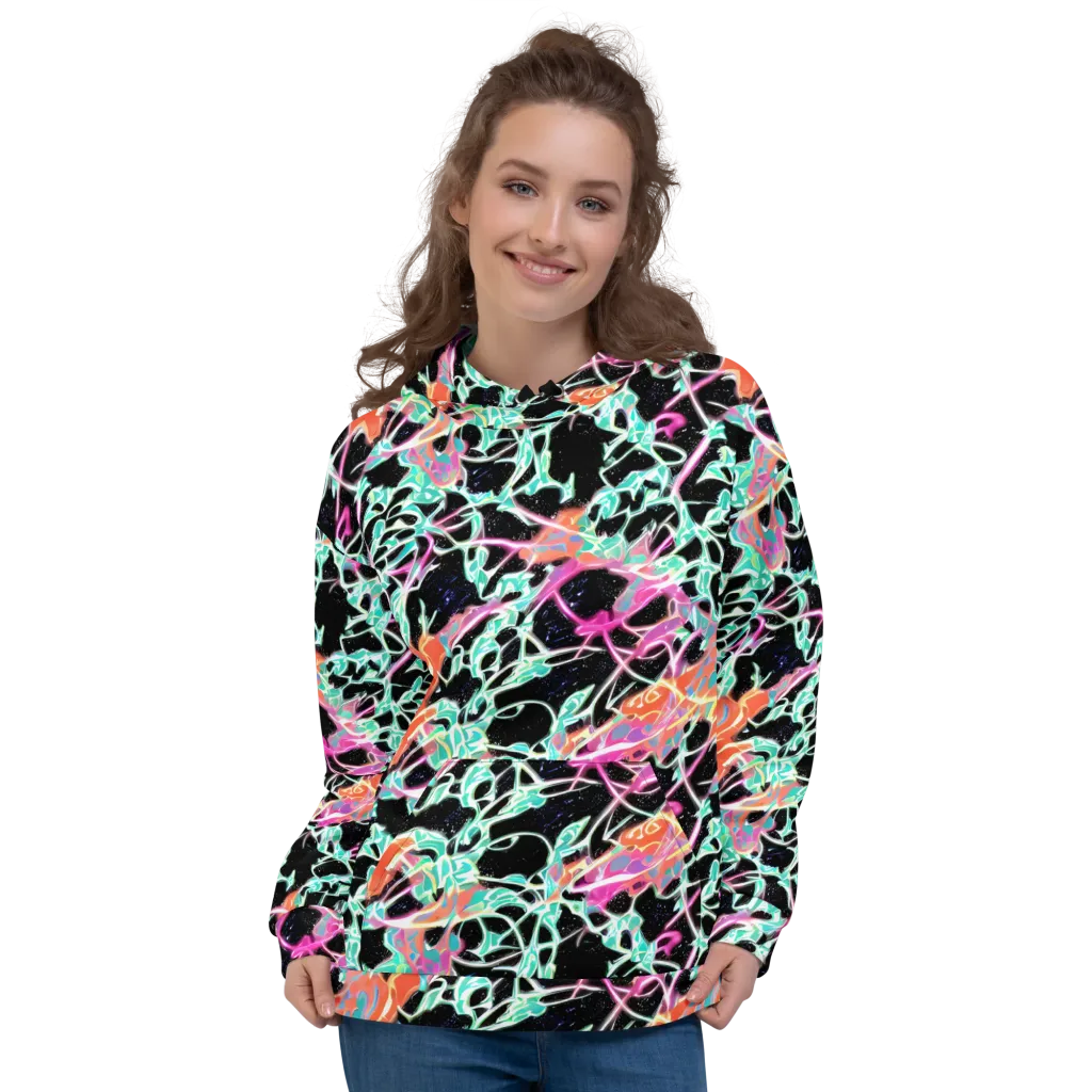 Pixel Lagoon on Hoodie — Front