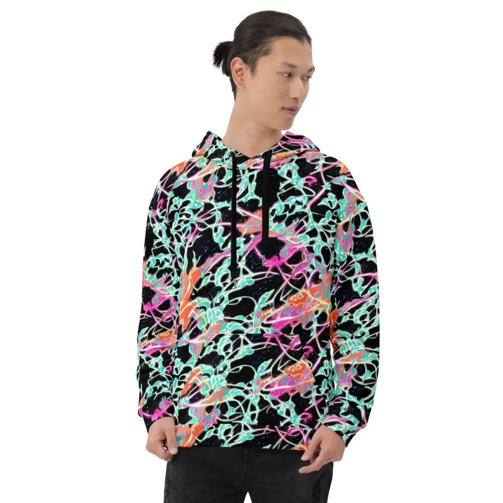 Pixel Lagoon on Hoodie — Front