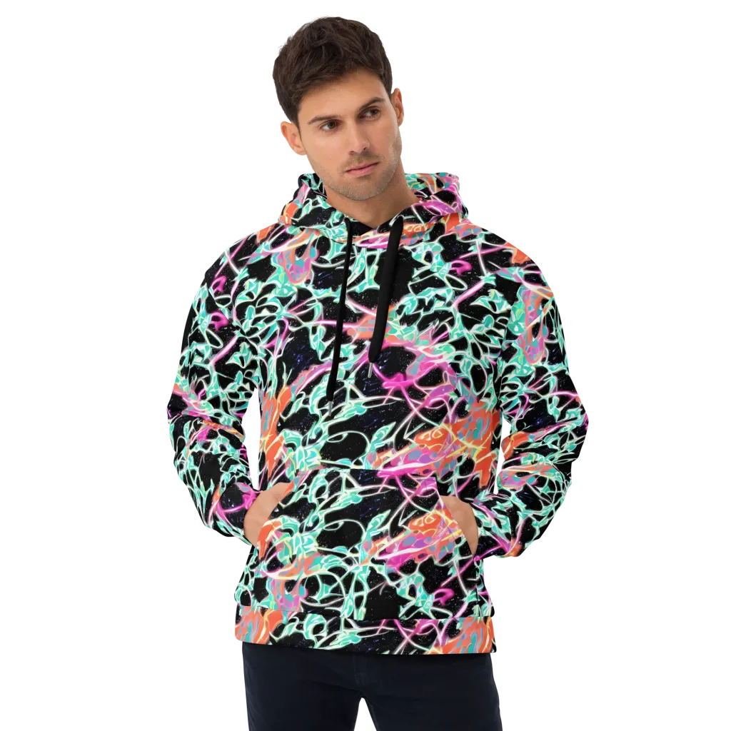 Pixel Lagoon on Hoodie — Front