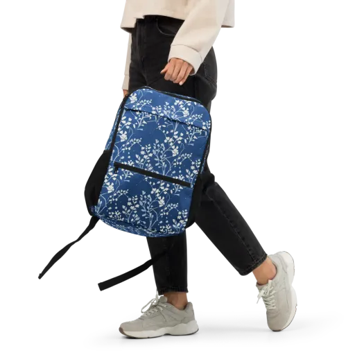 Indigo Reverie on a Utility Backpack