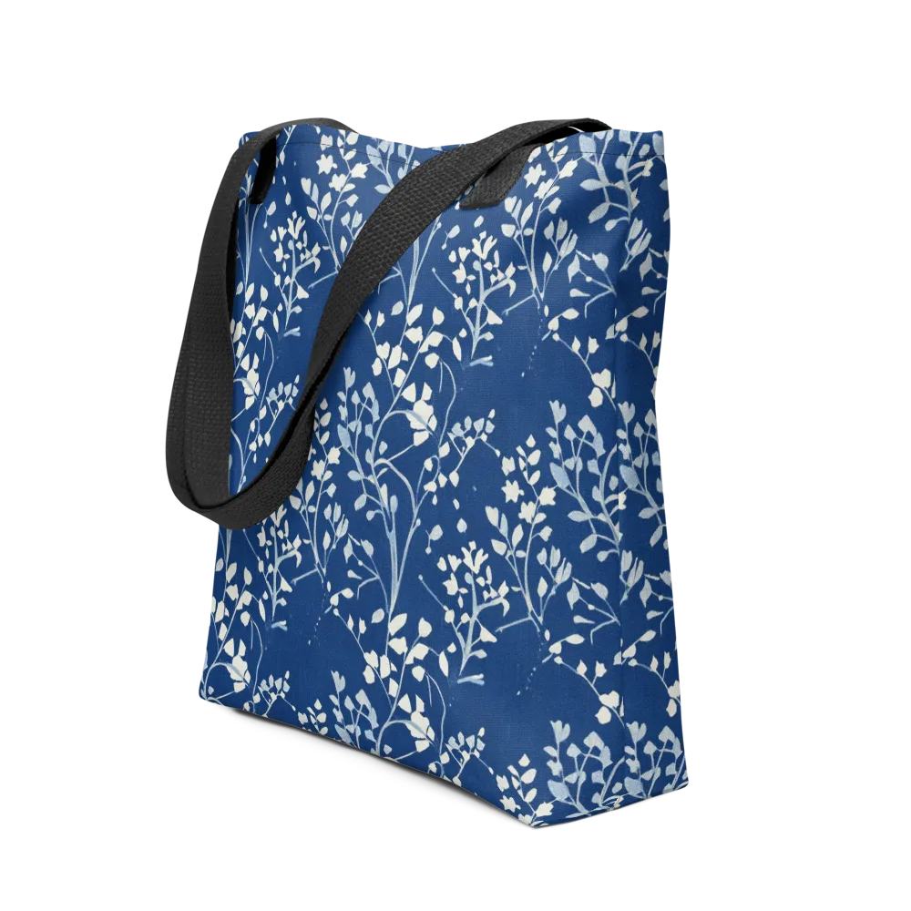 Indigo Reverie on Tote Bag — Front