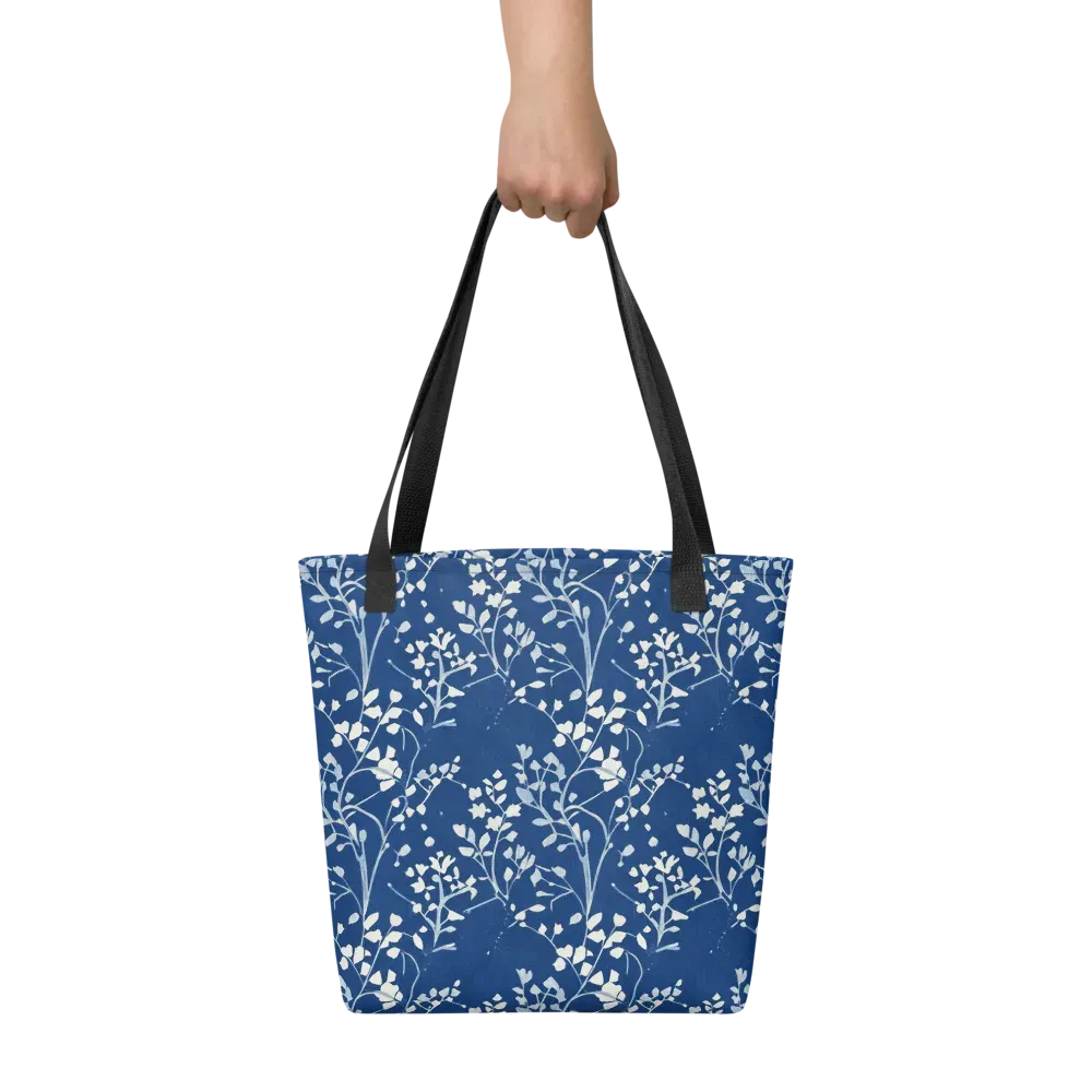 Indigo Reverie on Tote Bag — Front