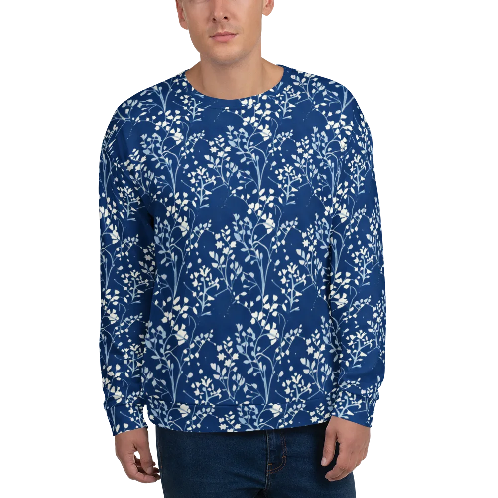 Indigo Reverie on Sweatshirt — Front