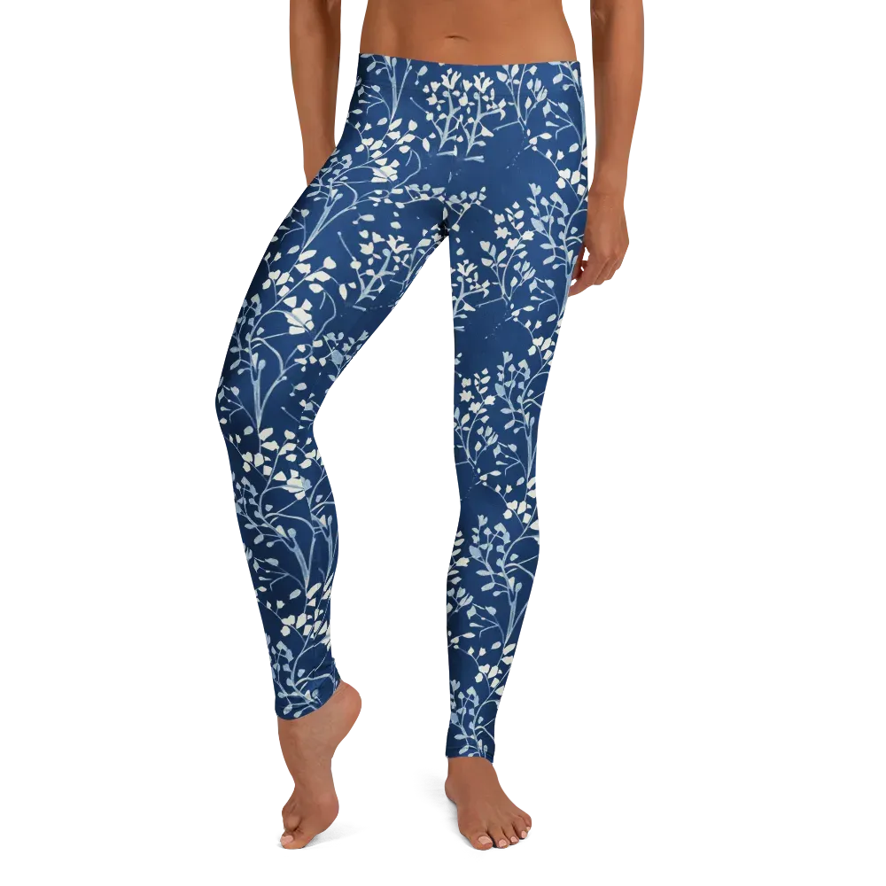 Indigo Reverie on Leggings — Front