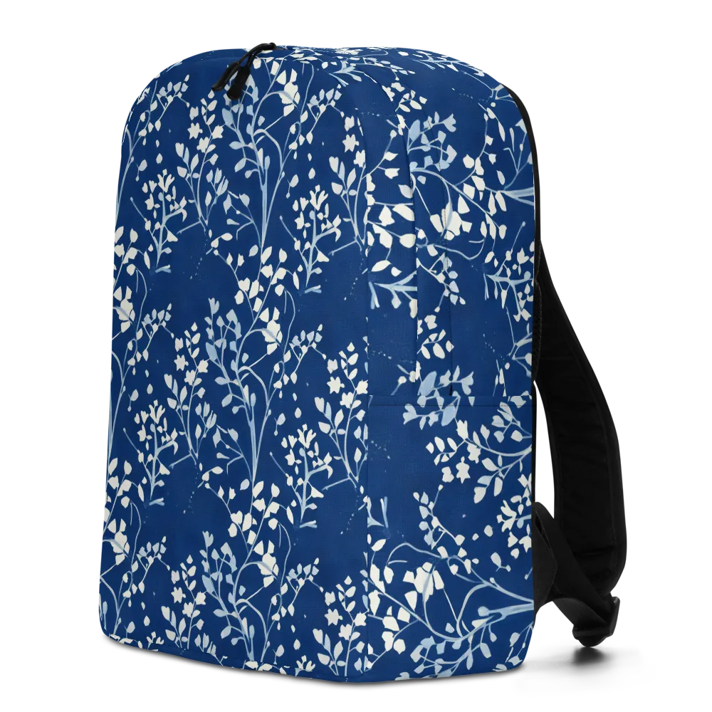 Indigo Reverie on Minimalist Backpack — Left