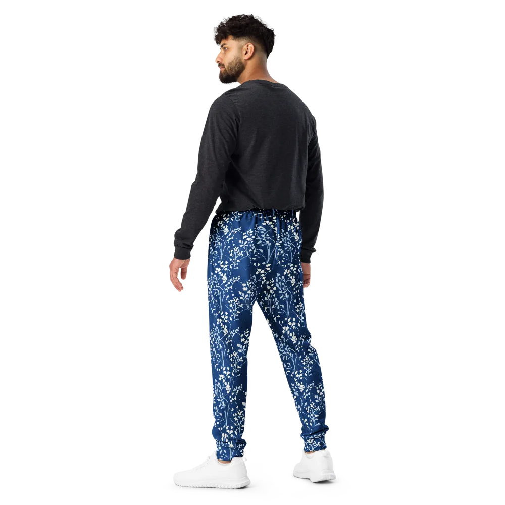 Indigo Reverie on Men's Joggers — Back