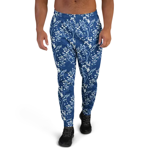 Indigo Reverie on a Men's Joggers