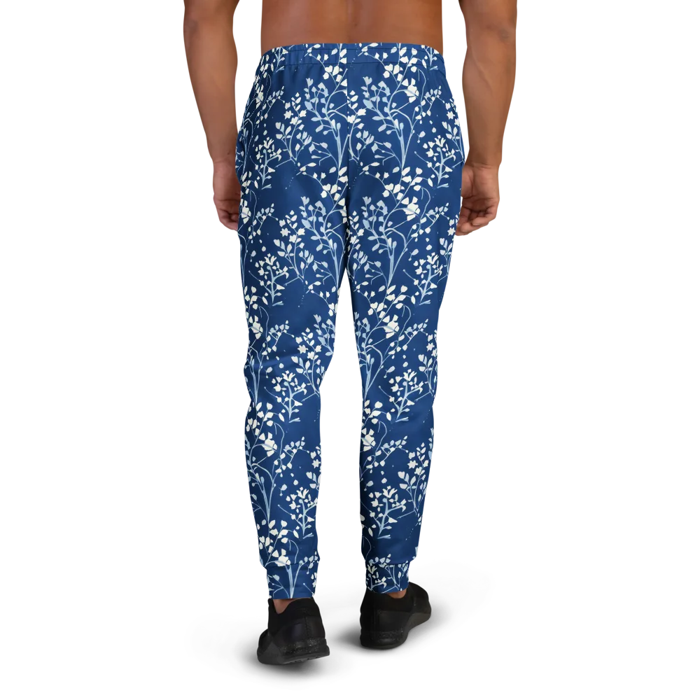 Indigo Reverie on Men's Joggers — Back