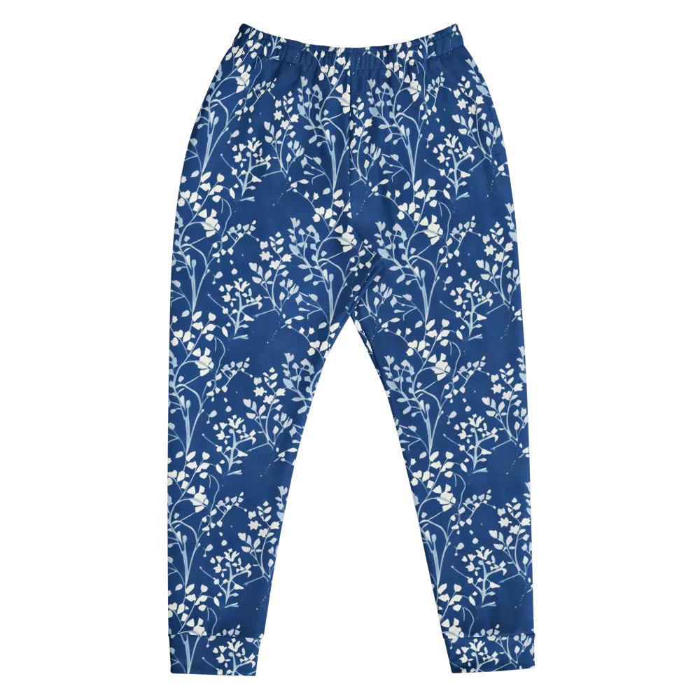 Indigo Reverie on Men's Joggers — Front