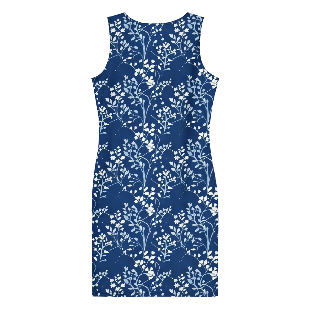 Indigo Reverie on Bodycon Dress — Back