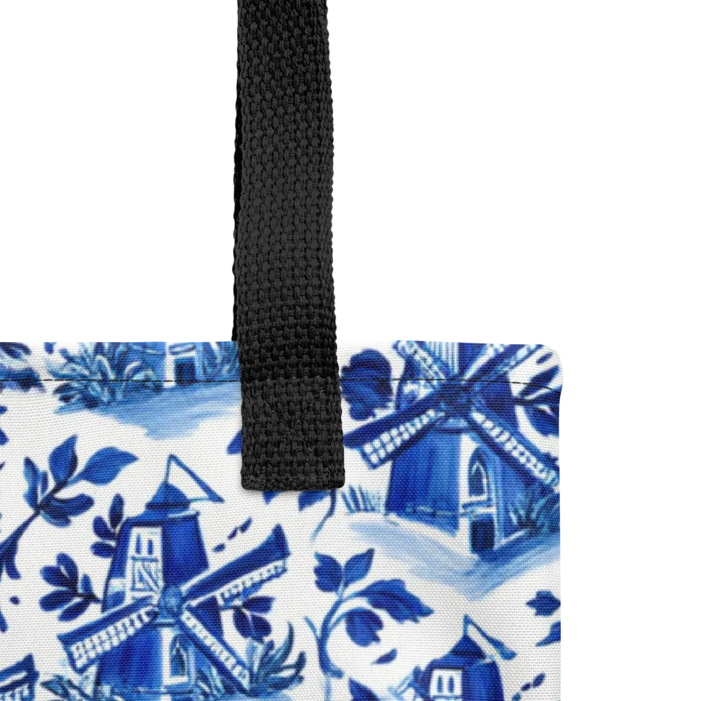 Blue Delft Garden on Tote Bag — Product details