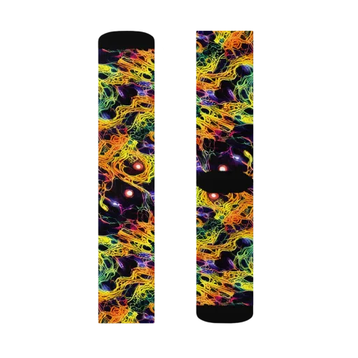 Voltage Veins on a Socks