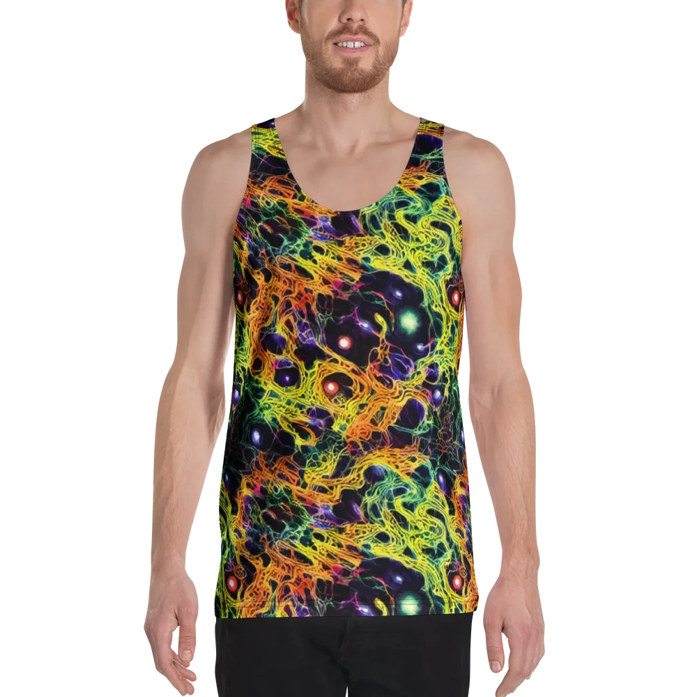 Voltage Veins on Men's Tank Top — Front