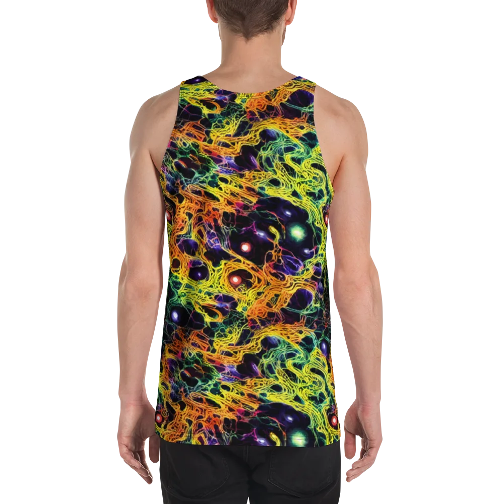 Voltage Veins on Men's Tank Top — Back