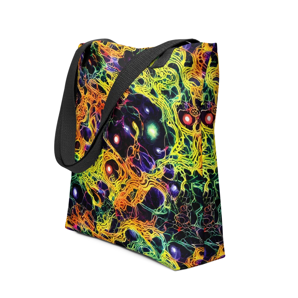Voltage Veins on Tote Bag — Front