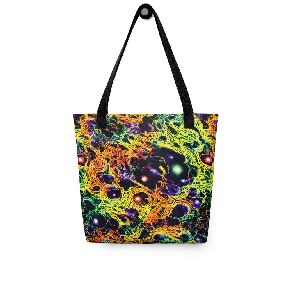 Voltage Veins on Tote Bag — Front