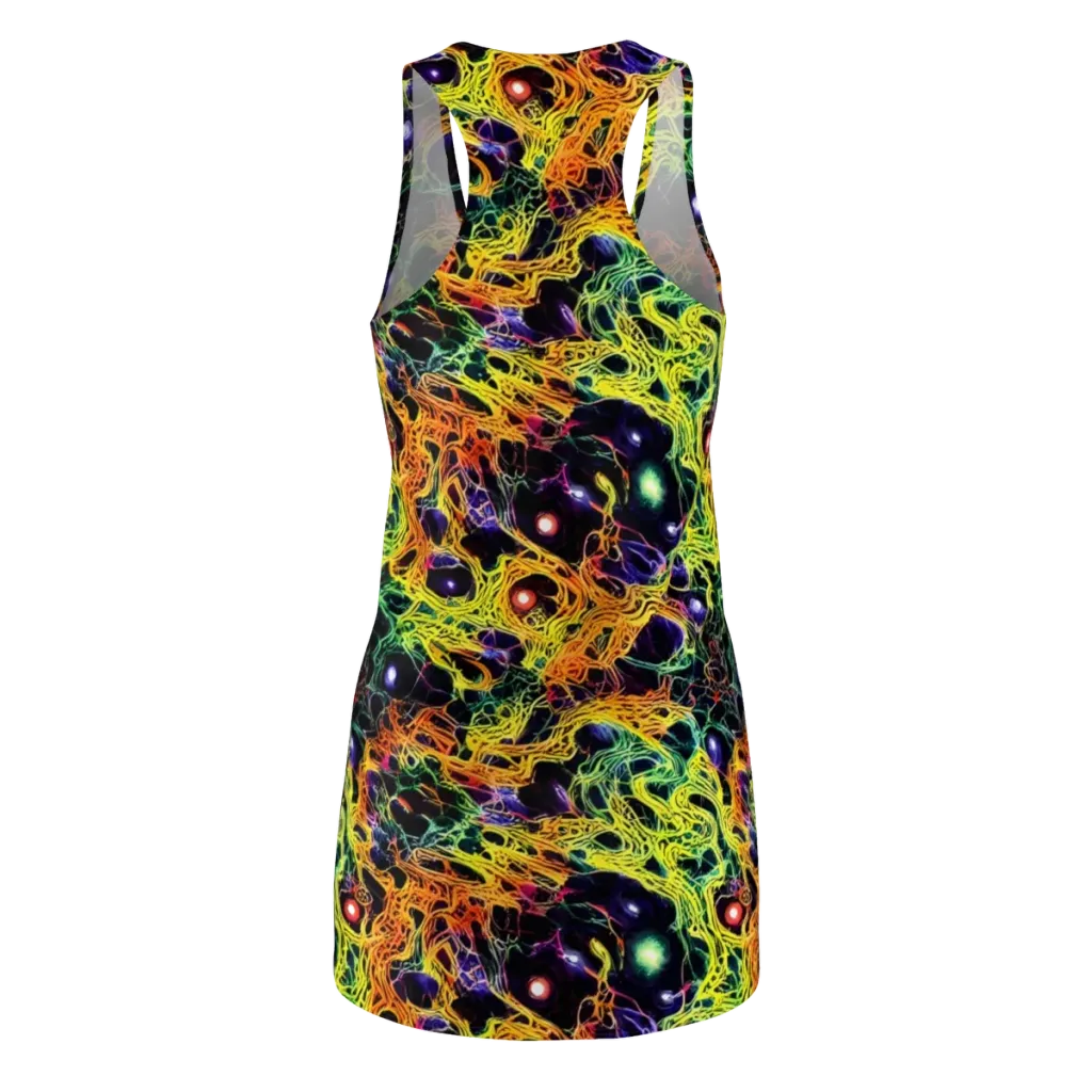 Voltage Veins on Racerback Dress — Back