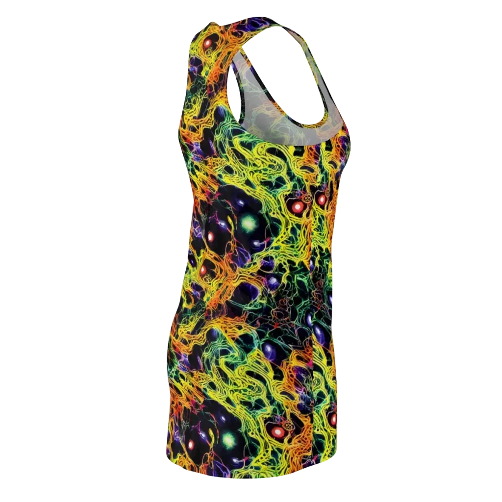 Voltage Veins on Racerback Dress — Back Side