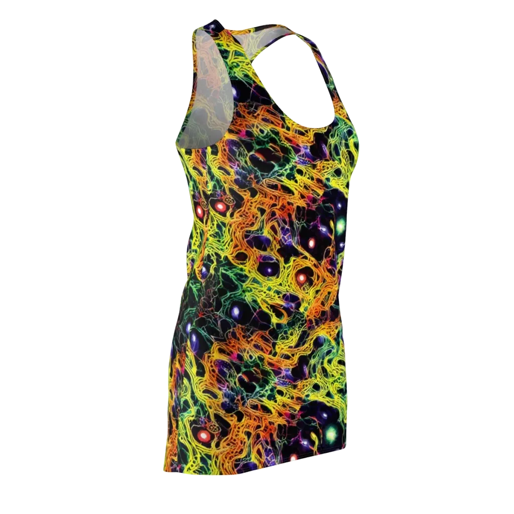 Voltage Veins on Racerback Dress — Front Side