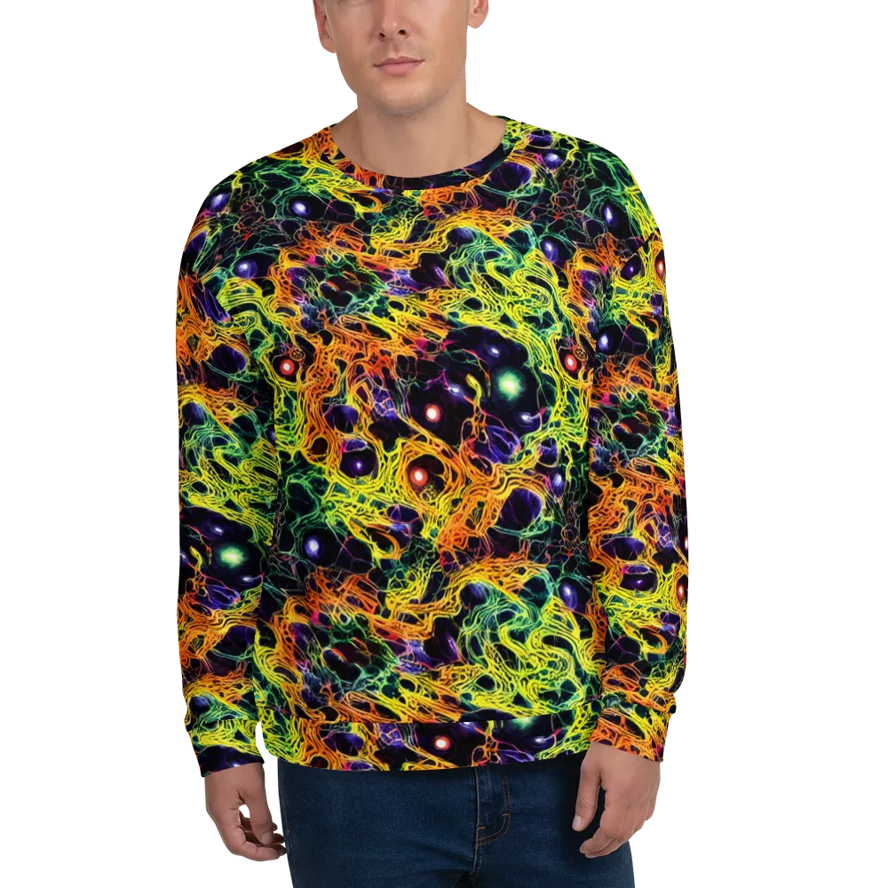 Voltage Veins on Sweatshirt — Front