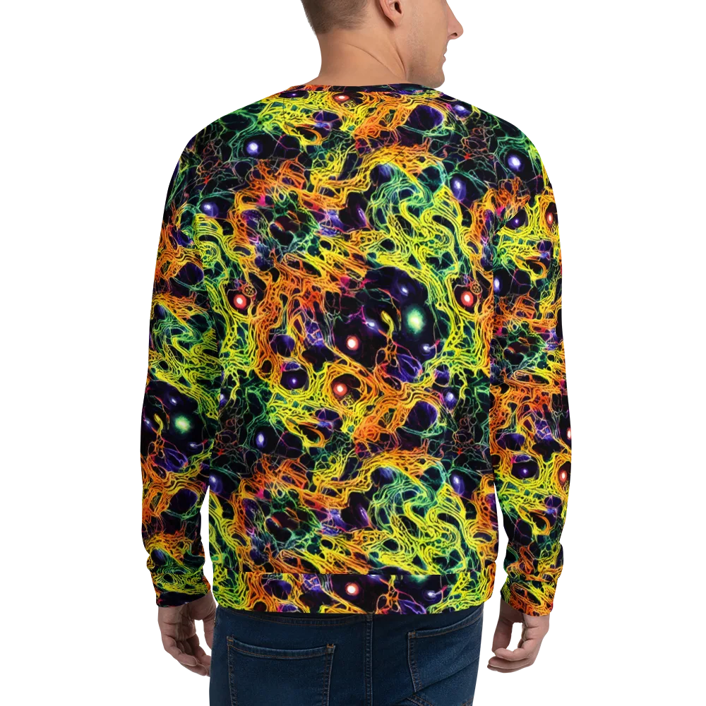 Voltage Veins on Sweatshirt — Back