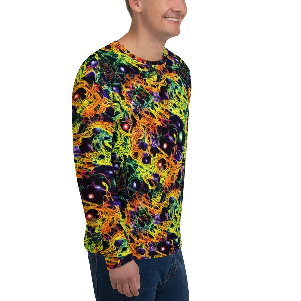 Voltage Veins on Sweatshirt — Right Front