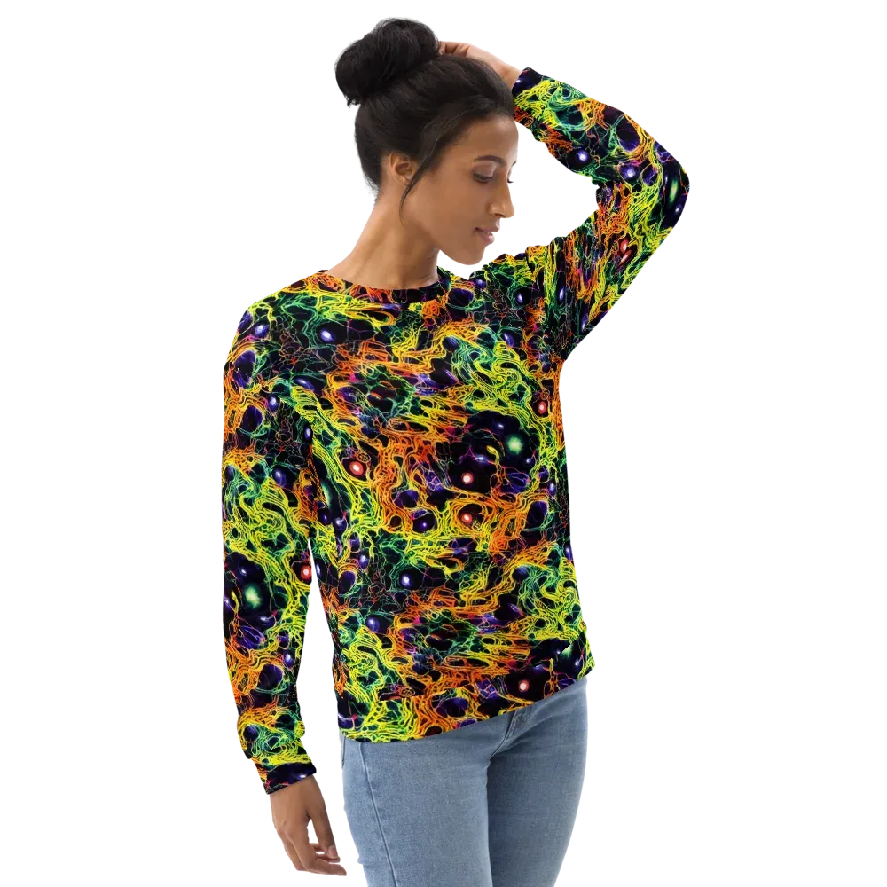 Voltage Veins on Sweatshirt — Right Front
