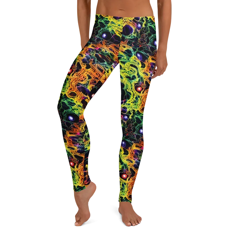 Voltage Veins on Leggings — Front