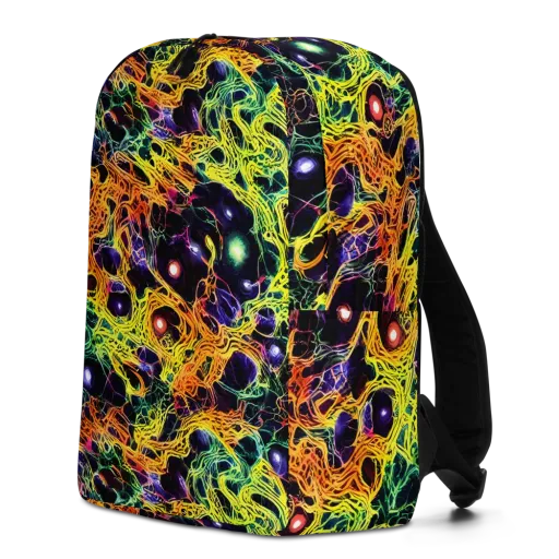 Voltage Veins on a Minimalist Backpack