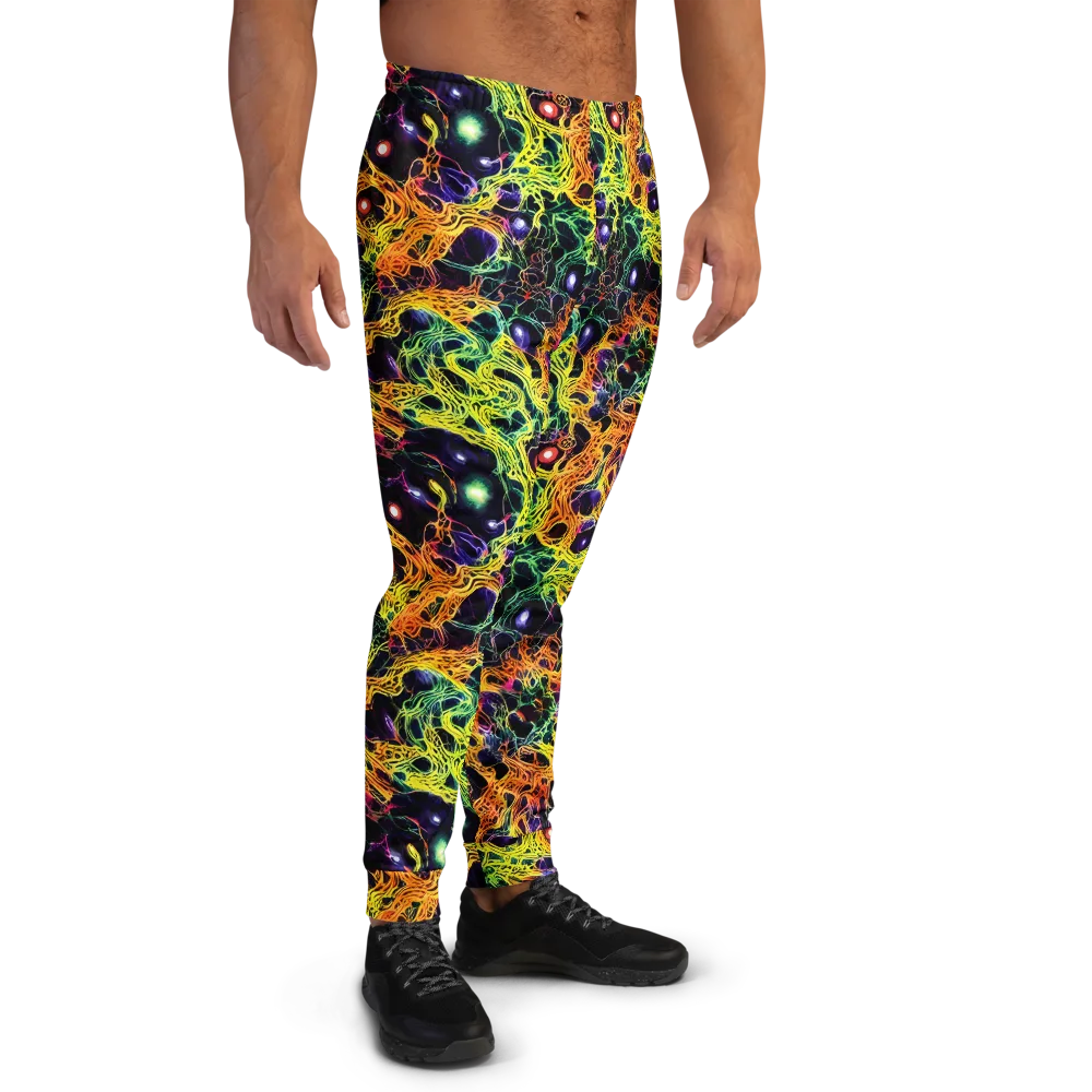 Voltage Veins on Men's Joggers — Right